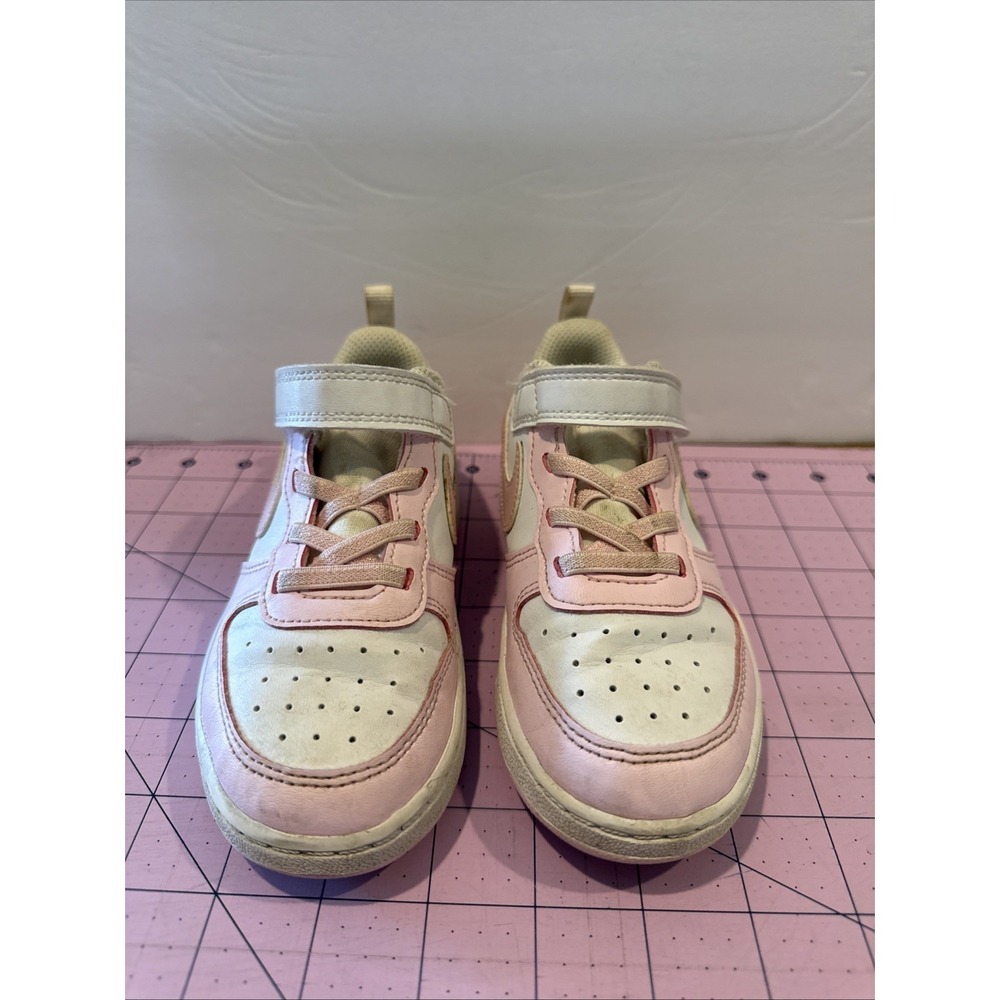 Nike Court Low Girls Shoes DV5458-105 Pink Size 10